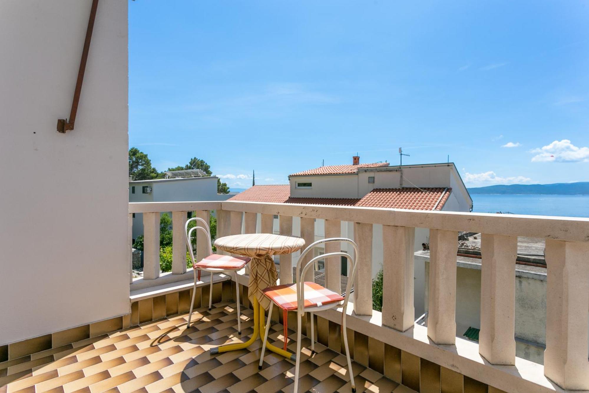 Apartments By The Sea Brela, Makarska - 18356 Kültér fotó